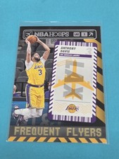 2021-22 Hoops Frequent Flyers #10 Anthony Davis Lakers BASKETBALL Card 1L