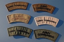 BRITISH ARMY - ARMY COMMANDO - SEW ON PATCH