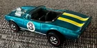 Hot Wheels Vintage Redines Light My Firebird 1969 Aqua Brown Interior