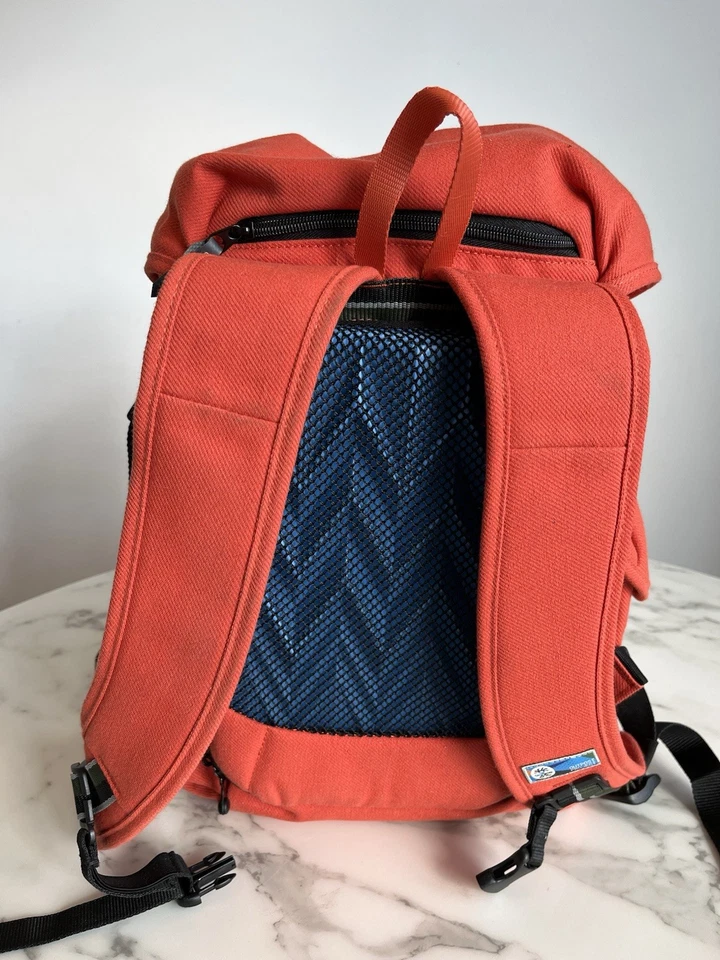 Crumpled The Karachi Outpost Backpack in Orange Photography Bag - Image 4 of 4