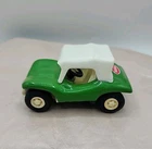 Vintage Tonka 55340 Dune Buggy Green Pressed Steel Metal Toy Car w White Top