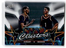 2023-24 Topps Chrome Cosmic #SC-4 Kevin Durant / Devin Booker Star Clusters