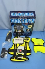 RideSafer Travel Vest 2 Safe Traffic Small Air Mesh Yellow Black Harness Car New