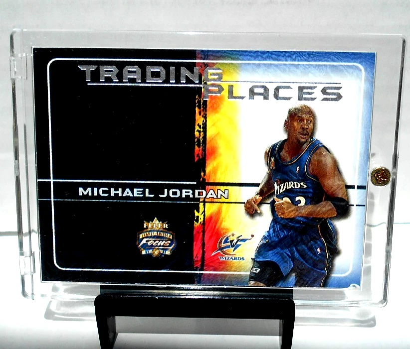 Fleer Michael Jordan Washington Wizards Basketball Sports Trading