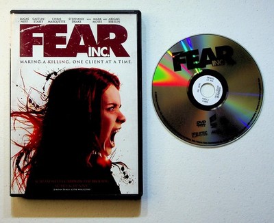 Fear, Inc. DVD 2016 Lucas Neff, Caitlin Stasey, Horror Film, Widescreen