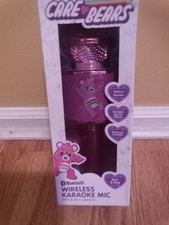 NEW! Care Bears - Wireless Karaoke Mic With Built-in Speaker - Bluetooth