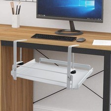 Spacious Cable Management Solution with Adjustable Height for Home Office