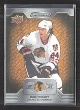 2024 Upper Deck Engrained Bob Probert #81 Oak 266/299