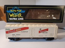 Weaver Ultra Line Columbia Beer Wood side Reefer # 324 LE Road # 200501 New OB
