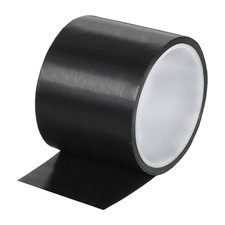 High Temperature Tape 70mm PTFE Coated Tape 10m/33ft Black 0.18mm Thickness