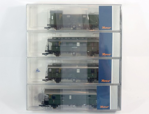 Roco 74014 4-tlg. Wagenset Personenzug DB Ep. III, Neu! OVP! Selten! | Zustand: Neu