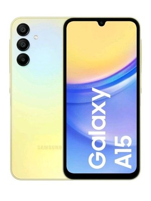 Samsung Galaxy A15 4G Yellow 128GB + 4GB RAM Samsung Android Smartphone 