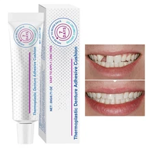 1-10 x Teeth Glue For Denture Strong Denture Seals Adhesive Cream Strong Grip 