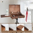 Pochade Box Travel Painting Accessories Art Easel for Student Beginner Adult