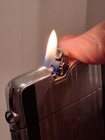 Ronson Art Metal Works Ten a Case lighter. Early model w/filler screw on back. — photo 8