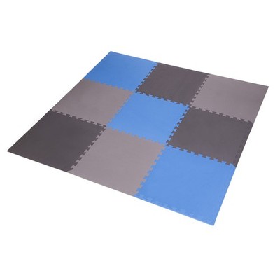 MP10 MULTIPACK L.GRAU-BLAU- D.GRAU PUZZLE SCHUTZMATTE 60x60x1,0 CM (9 TEILIG SET