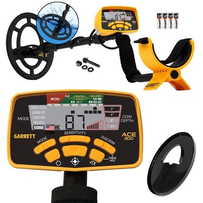Garrett ACE 300 Metal Detector with 7'' x 10'' PROformance Search Coil