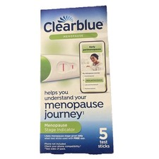 Clearblue Menopause Stage Indicator - 5 Test Sticks Exp 02/26 New