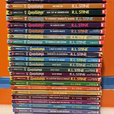 Goosebumps Lot of 29 Original Editions Series #1, #2 RL STINE