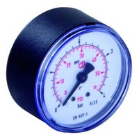 "Manometer 0 - 4 Bar 1/4\" Hinten D=50 Mm Original Pft"