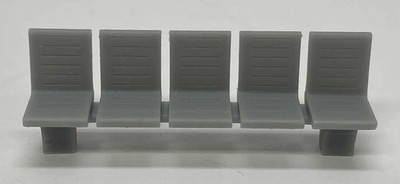 Phoenix Precision Models N Platform/Waiting Room Seats Slit Back and Seat 30698