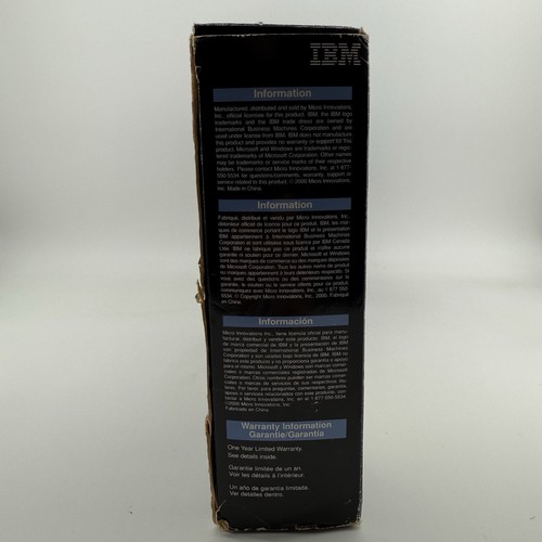 Vintage IBM Active Response Wired Computer PC Keyboard NEW - Picture 5 of 5