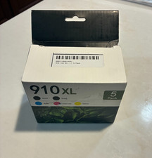 910XL Ink Cartridges Combo Pack Replacement for HP. Five Pack.