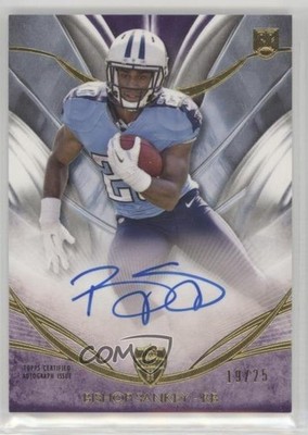 2014 Topps Supreme Rookies Violet 18/25 Bishop Sankey #SRA-BS Auto RC 1x9