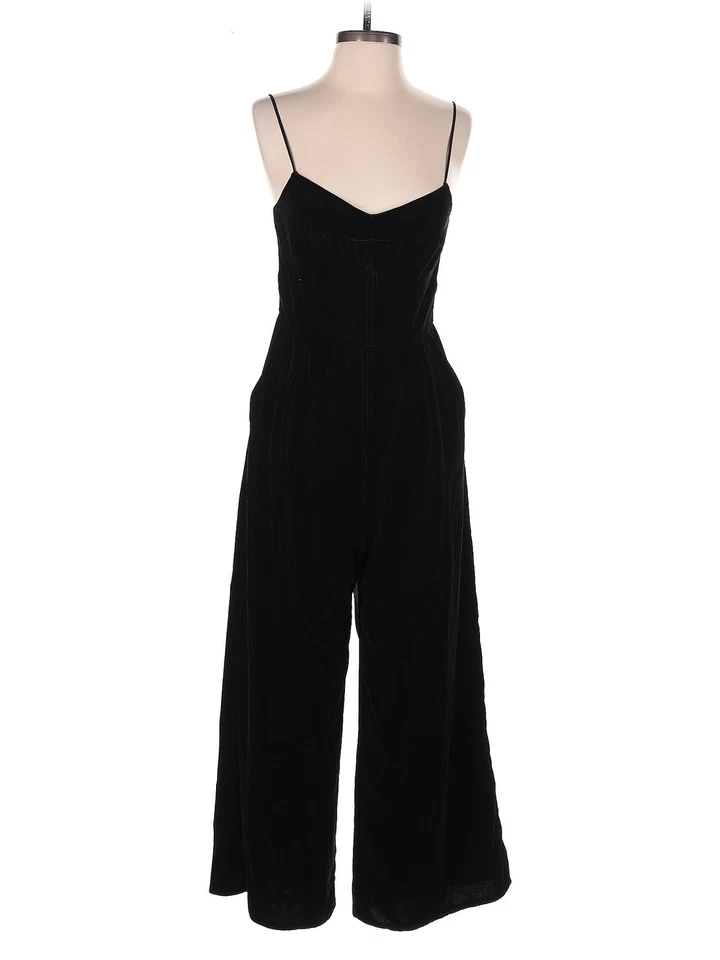 J.Crew Women Black Jumpsuit 0