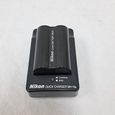 Nikon MH-18a Quick Battery Charger For EN-EL3 EN-EL3A EN-EL3E W/ EN-EL3A Battery