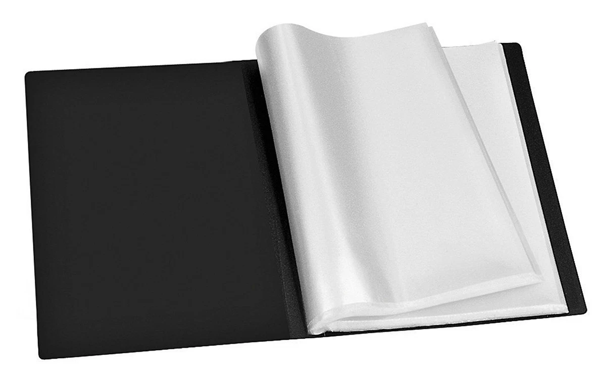 plastic display folder
