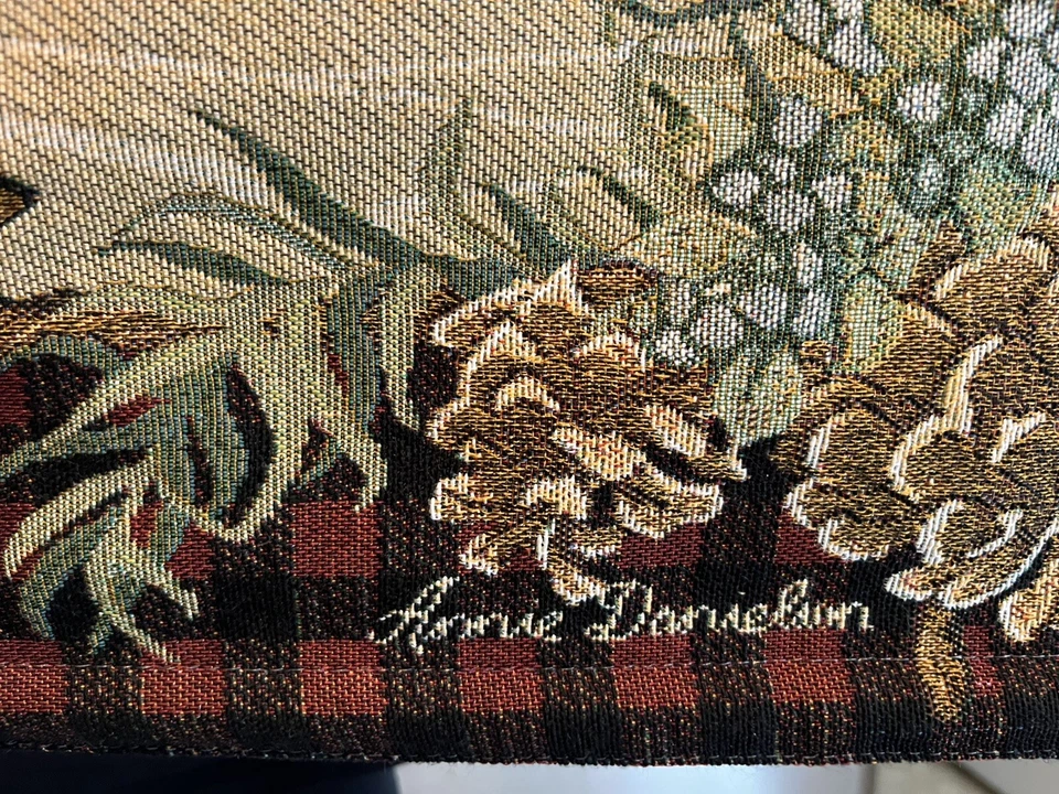 "Bienvenido a nuestro pedazo de paraíso" arte de pared pesca con mosca tapiz de trucha Foto 2 de 3