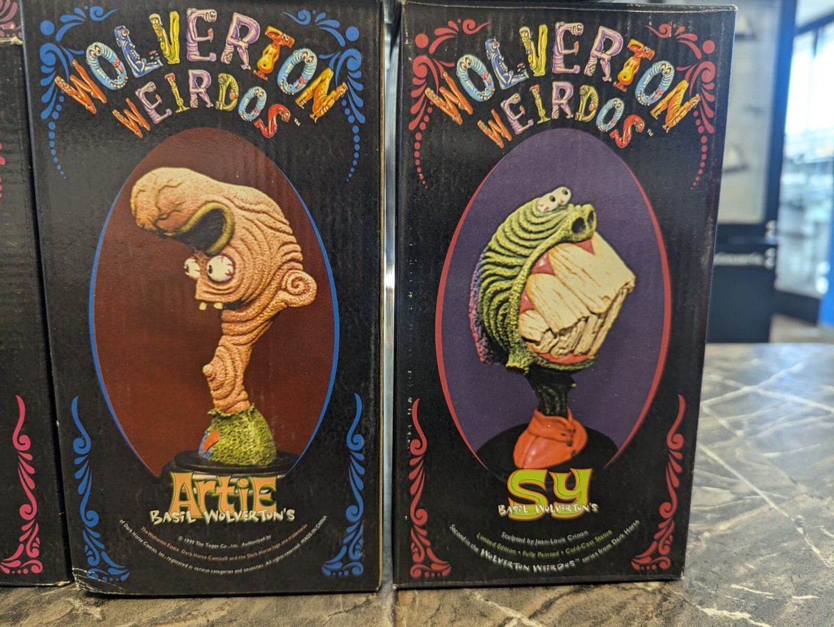 ビンテージBasil Wolverton Weirdos Karenフィギュリン ビンテージBasil Wolverton Weirdos Karenフィギュリン