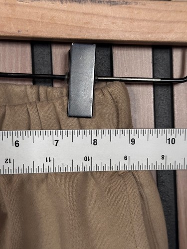 Essentials Fear of God 4 / 5 Kids Small Tan Drawstring Fleece Joggers Sweatpants - Picture 3 of 11