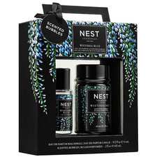 NEST Fragrances Wisteria Blue Perfume Gift Set 2 Pc Eau de Parfum  Bubbles 0070