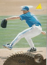 FREE SHIPPING-MINT-1995 Pinnacle David Cone #270 PLUS BLUE JAYS BONUS CARDS