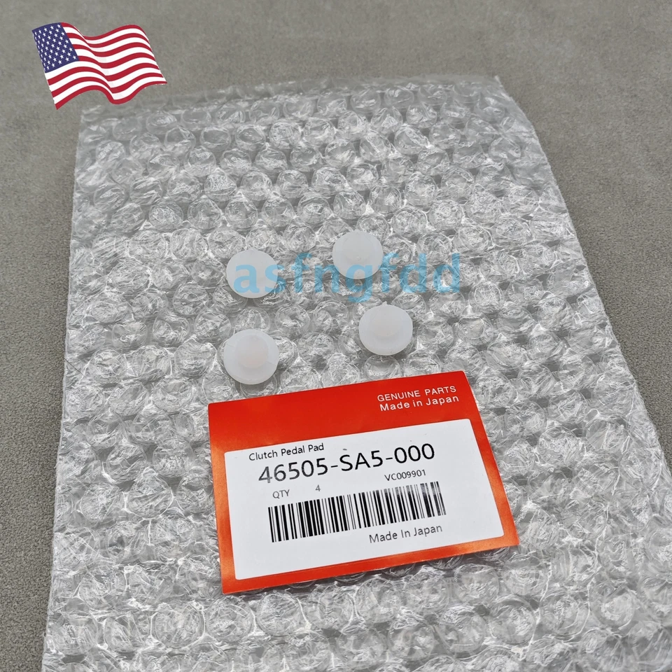 NUEVO 4X Embrague de freno Pedal Tope Pastilla de parada para Honda Civic Accord 46505-SA5-000 Foto 2 de 4
