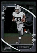 2020 Panini Absolute #178 Lynn Bowden Jr. Rookie Las Vegas Raiders