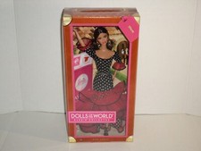 Barbie Pasaporte Muñecas del Mundo España Barbie Coleccionista NUEVO 2012 Etiqueta Rosa