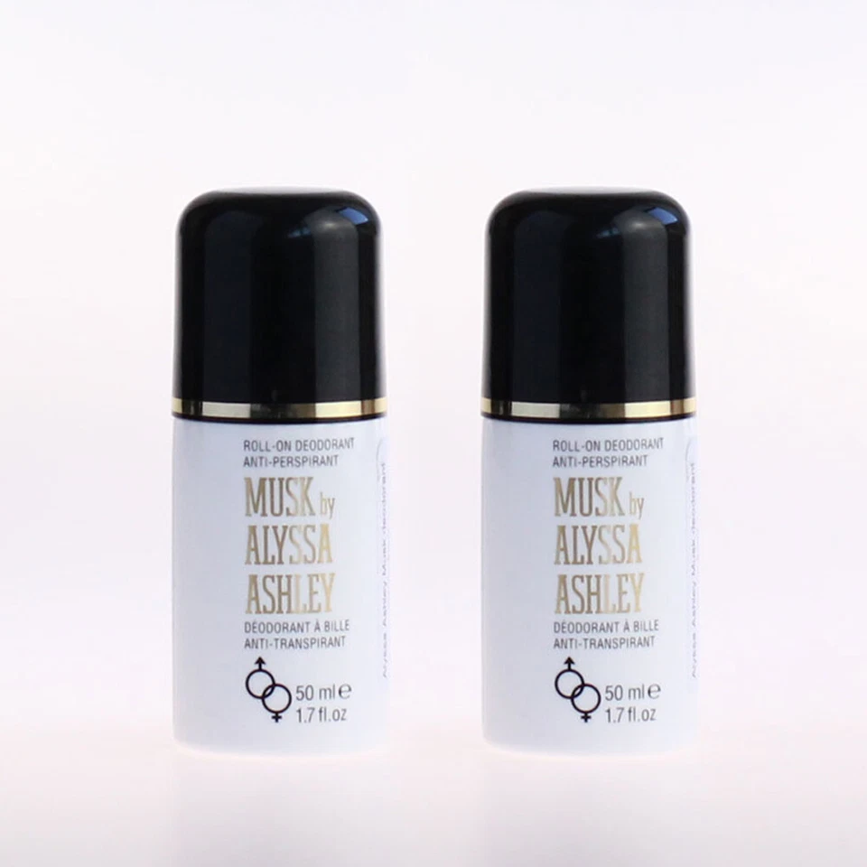 Alyssa Ashley Musk - Deo Deodorant roll-on 50ml - 2x