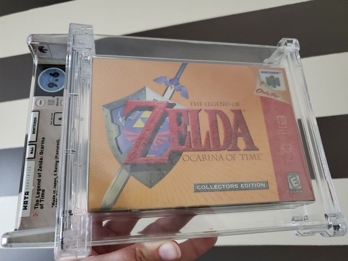 1998 N64 Nintendo (USA) The Legend of Zelda: Ocarina of Time Sealed Video  Game - WATA 9.4/A++ on Goldin Auctions