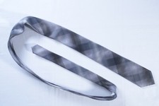 Apt 9 Gray silver plaid mens tie 57"x3"