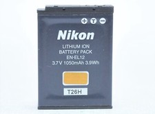 Nikon OEM EN-EL12 Battery For Coolpix S70,S80, S1000,S1100 S9900, S9700, AW120,