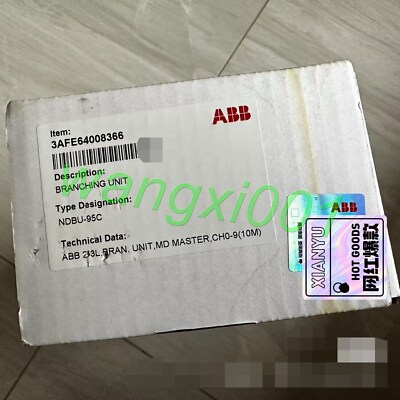 NEW ABB NDBU-95C Fiber Optic Adapter DHL Fast delivery