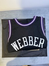 Chris Webber Sacramento Mitchell and Ness Kings Signed Jersey