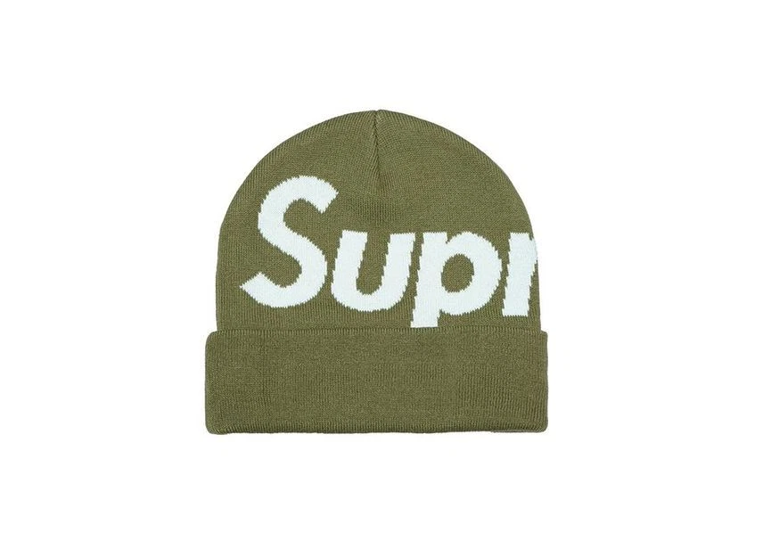 Bonnet marron Supreme Big Logo (24FW)