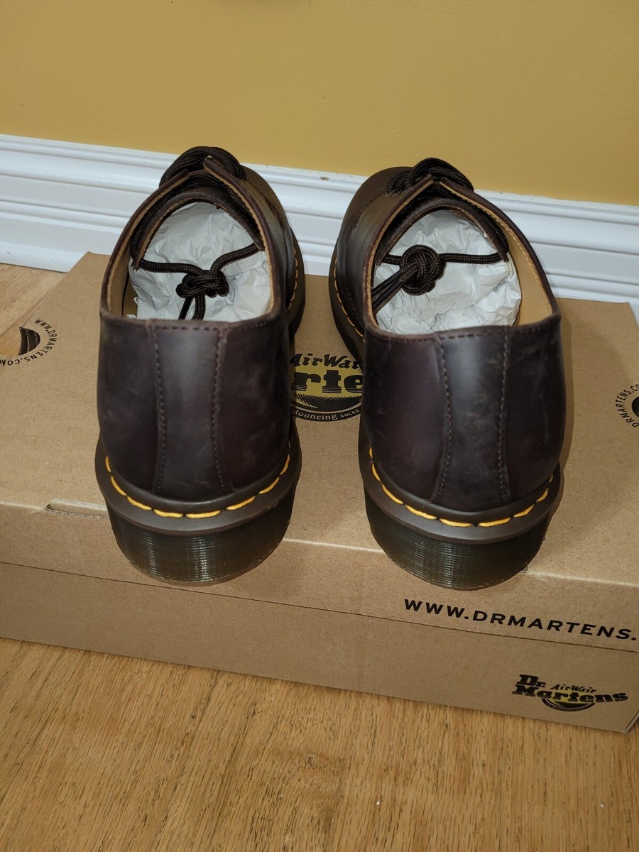 ドクターマーチン1461 Crazy Horse Dark Brown 1461 Bex Crazy Horse Leather Oxford Shoes in Dark Brown | Dr