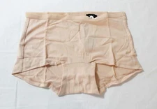 Felina Women's So Smooth Modal Mid-Rise Boyshort DH3 Warm Neutral Small NWT