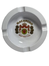 Vintage Macanudo Montego Y Cia  7" Cigar Ashtray Smoking Tobacco