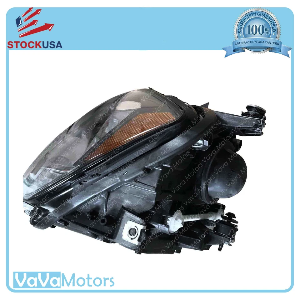 Conjunto de faros halógenos para Volkswagen Golf y GTI 2018 2020 lado izquierdo del conductor Foto 3 de 4